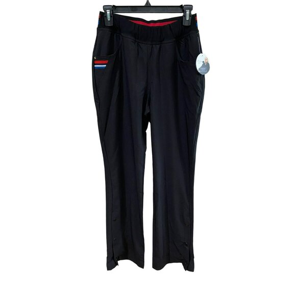 NWT Black Cherokee Scrubs Katie Duke iFlex Pull On Pant Size Small - Picture 3 of 7